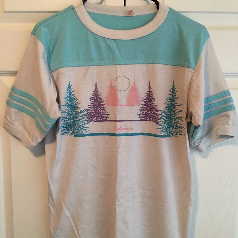 Vintage Colorado Ringer Shirt